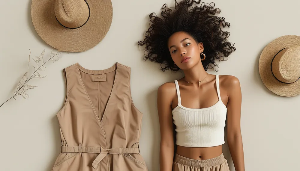 Styling flat lay